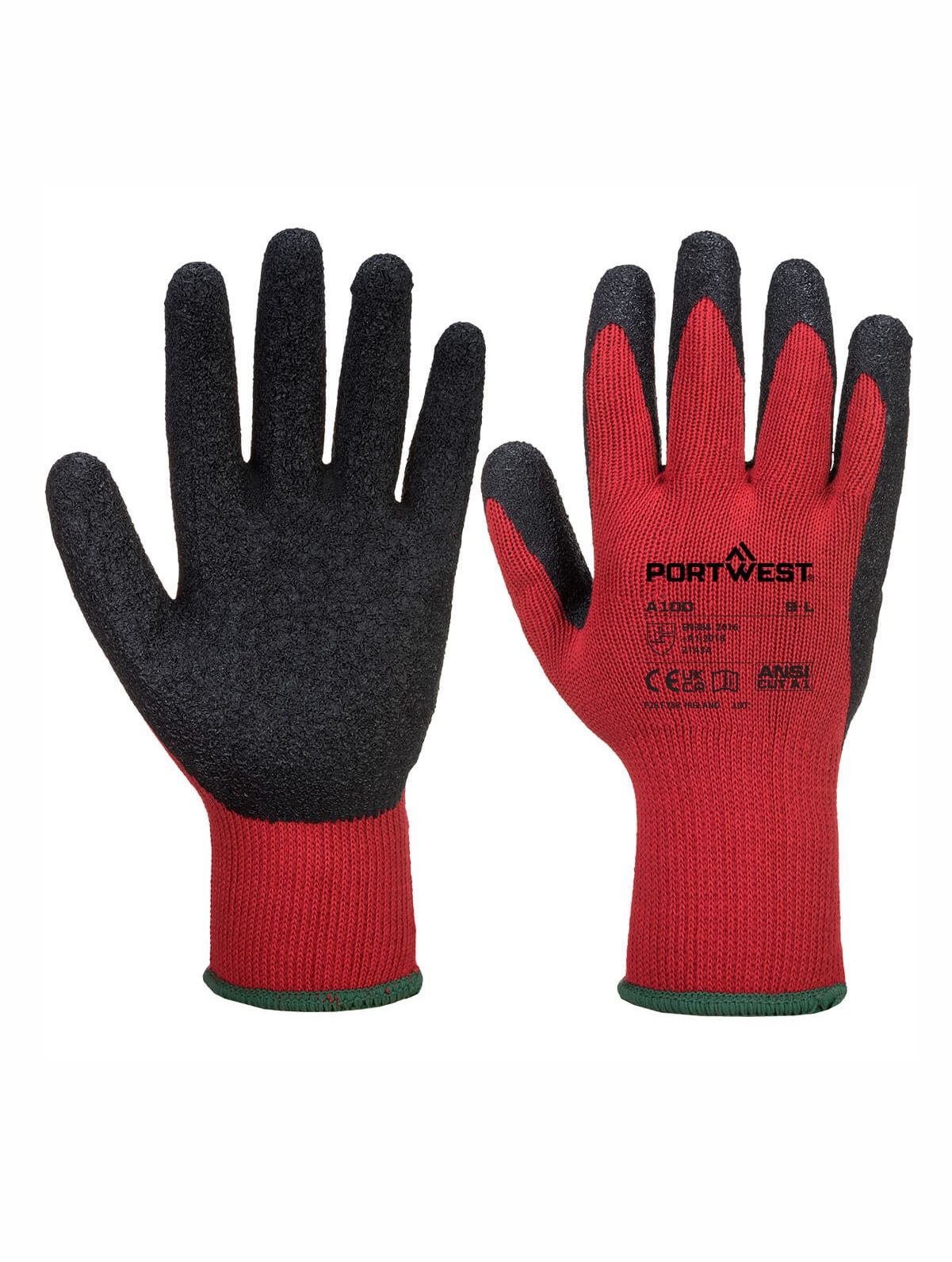 Gants en latex antidérapant
