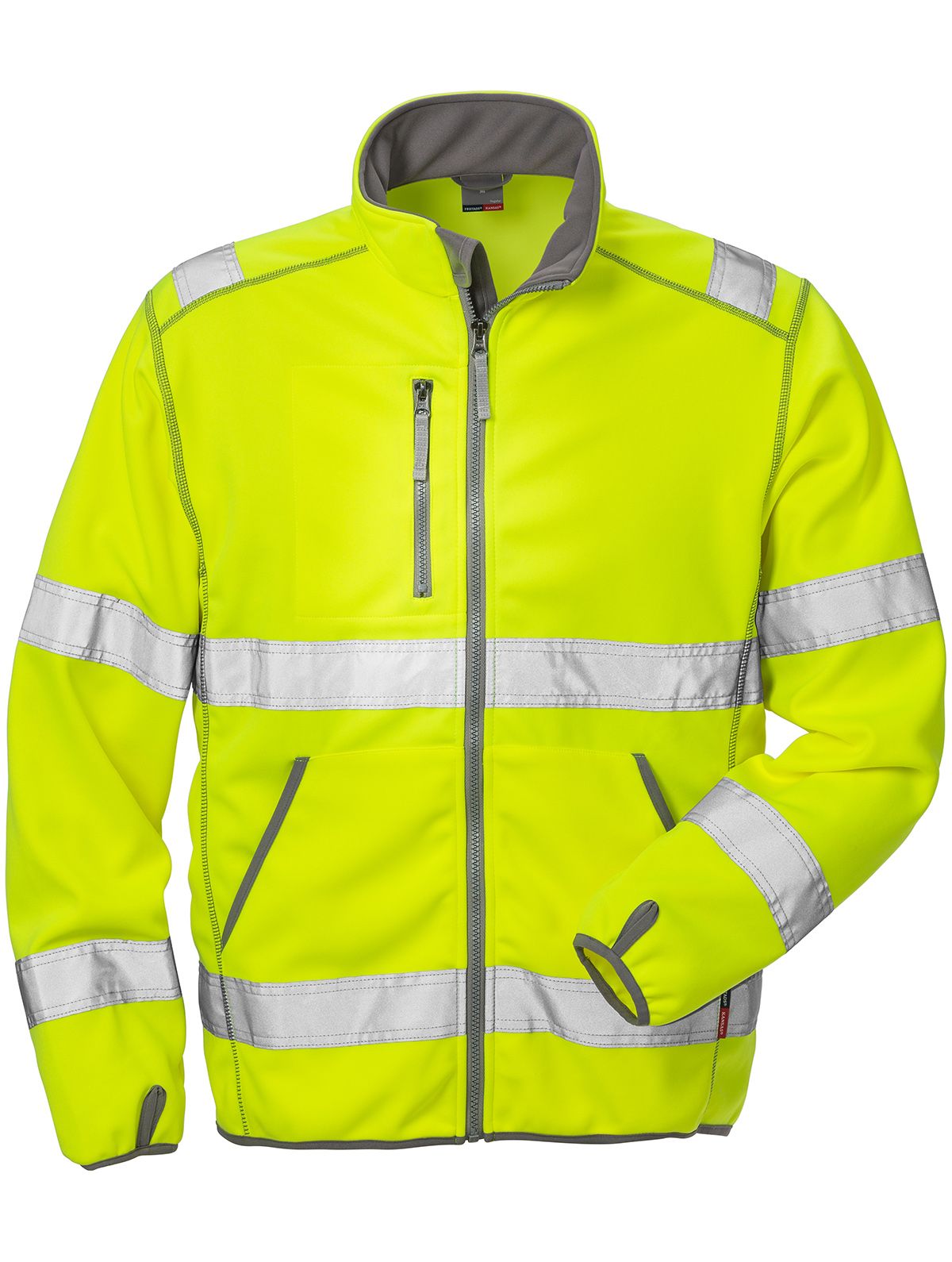 Veste softshell haute visibilité uni