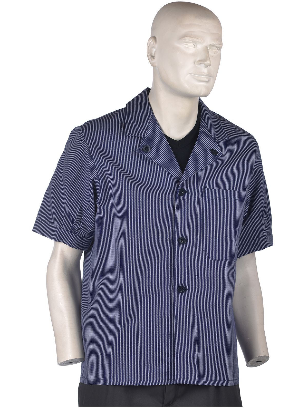 Melkerbluse Reverkragen