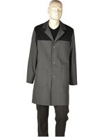 Mantel Kurzform zweifarbig