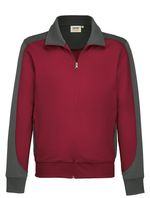 Sweatshirt-Jacke Contrast