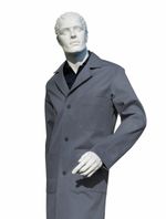 Mantel Kurzform Knopfverschl.