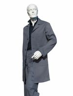 Mantel Kurzform Knopfverschl.