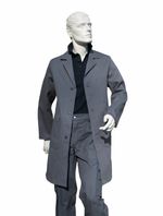 Mantel Kurzform Knopfverschl.