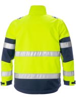 Veste softshell haute visibilité bicolore
