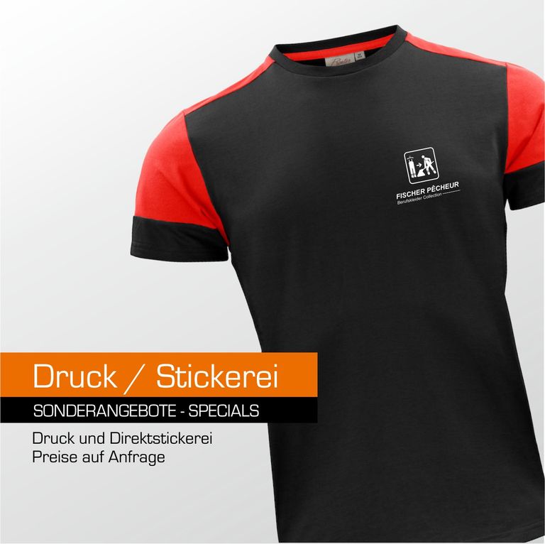 Druck- und Stickerei